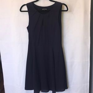 Express purple A-line dress